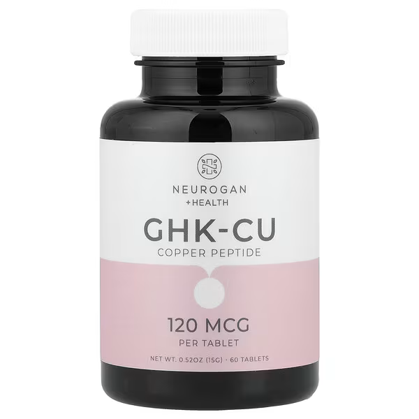 GHK-CU Peptid mědi 120 mg - Neurogan Health 1 GHK-CU peptid medi tablety