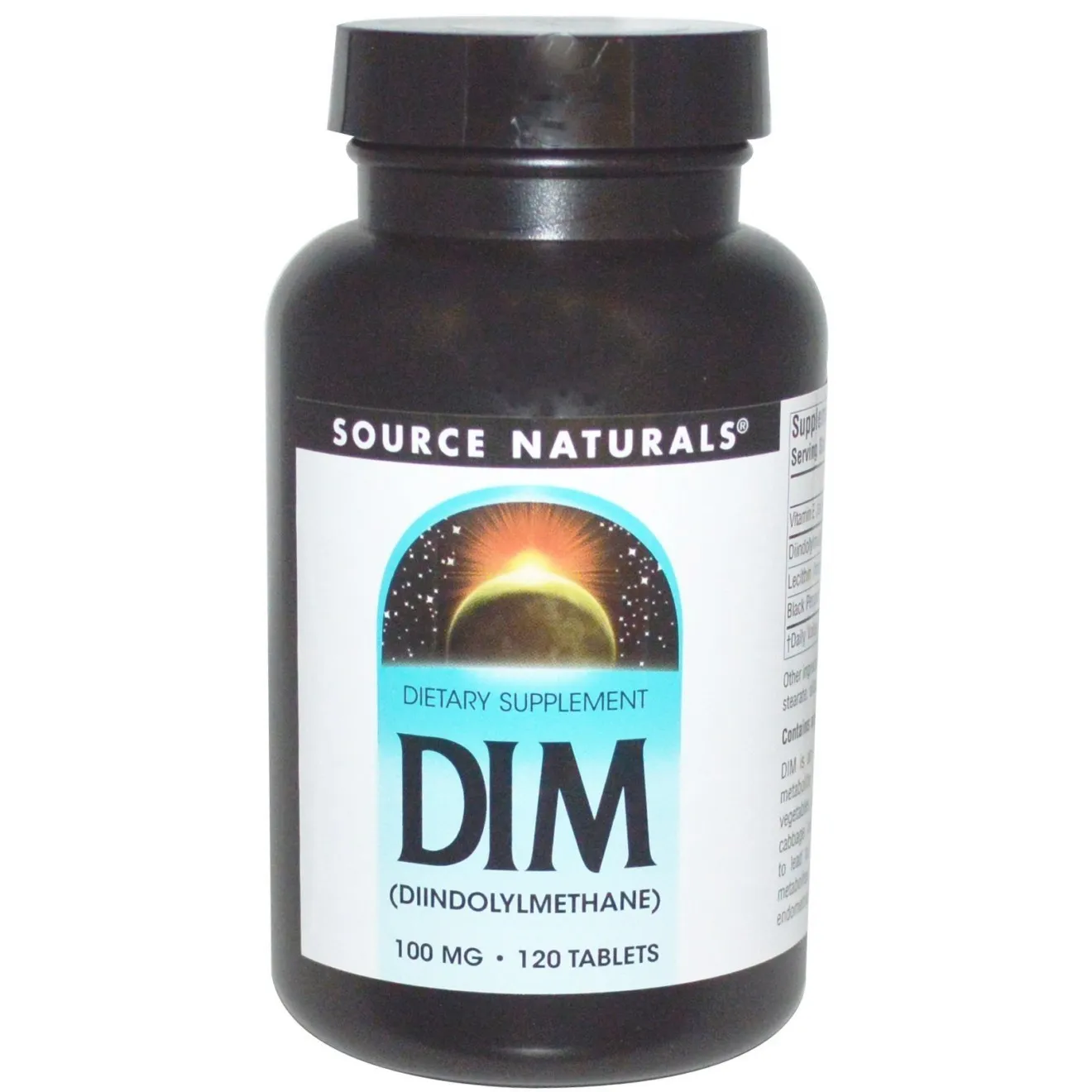 DIM, (Diindolylmethane), 100 mg - Source Naturals 1 dim diindolylmethane