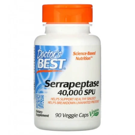 doctor s best serrapeptaza 40000 spu 90